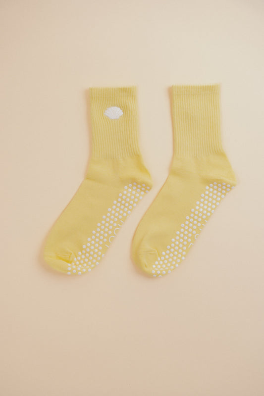 Grip Socks | Lemon Glow