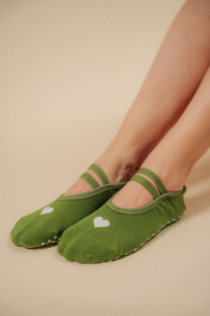 Grip Socks | Matcha love