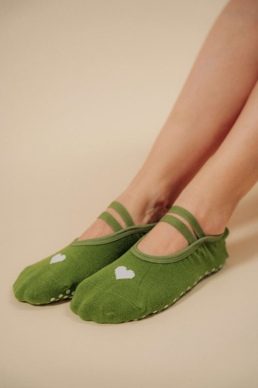 Grip Socks | Matcha love