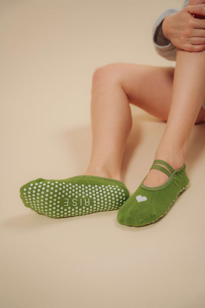 Grip Socks | Matcha love