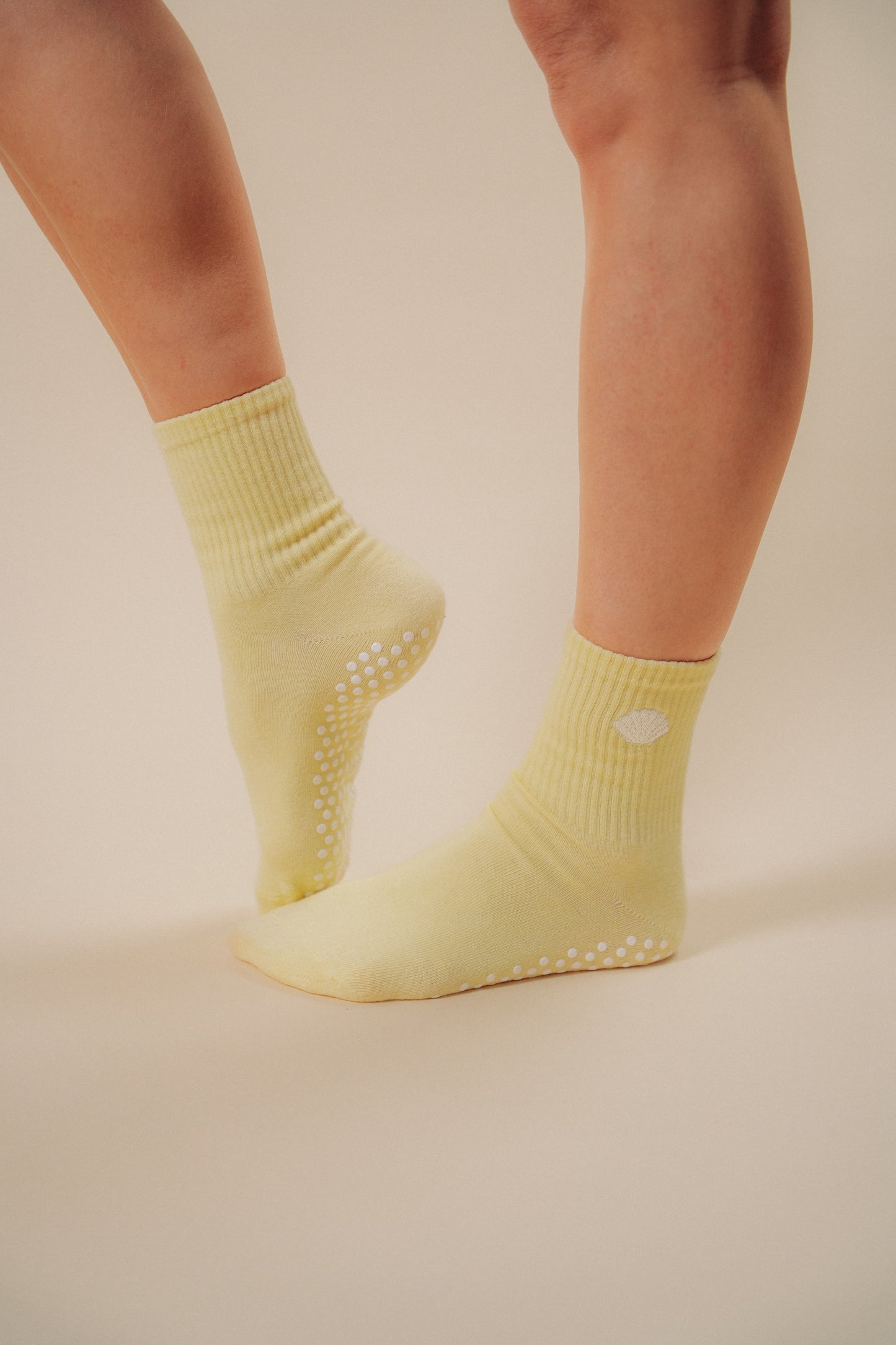 Grip Socks | Lemon Glow