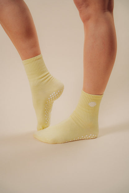 Grip Socks | Lemon Glow